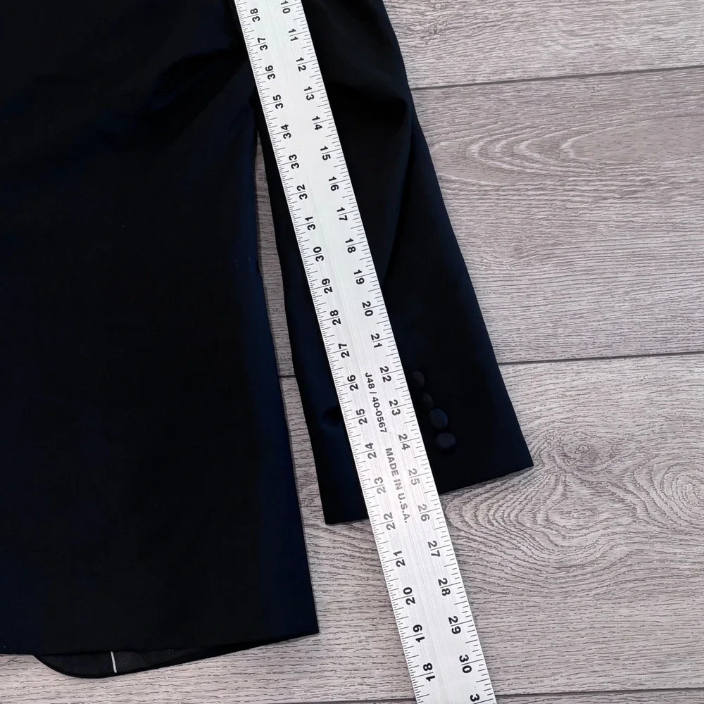 Hugo Boss Tuxedo Blazer Mens 46R Black Formal Jacket The Stars75/Glamour3 - Picture 7 of 10